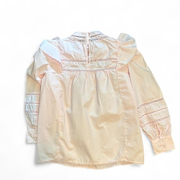 J. Crew woman’s Pink Lace blouse - Picture 6 of 6